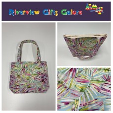 Medium Tote Bag - Rainbow Ferns Medium Tote Bag - Rainbow Ferns